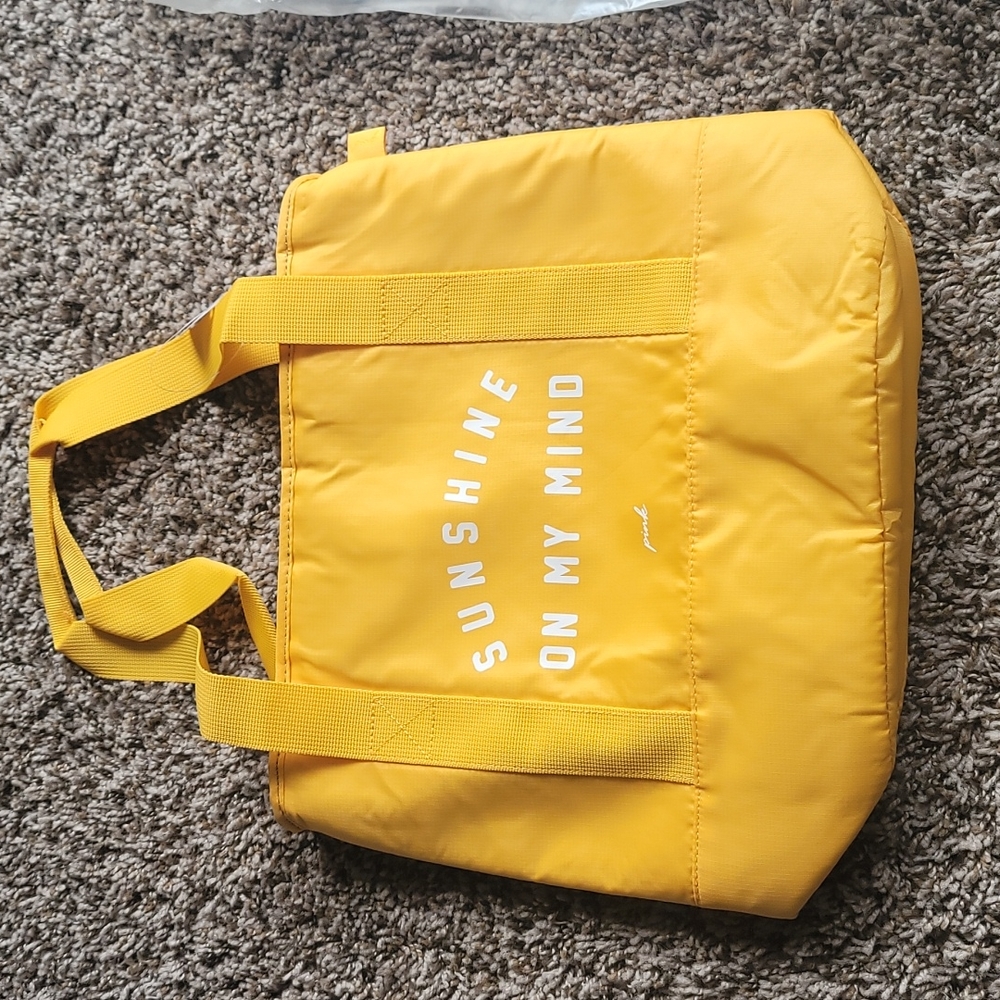 NEW Yellow Cooler Tote